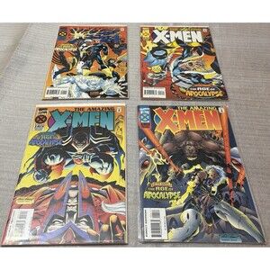 Amazing X‑Men 1‑4 1995 Age of Apocalypse Complete Mini‑Series Marvel Comics